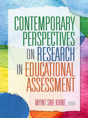 cover image of Contemporary Perspectives on Research in Educational Assessment